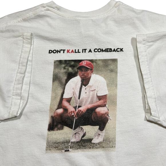 Tiger Woods Don’t Call It A Comeback Golf Graphic T-Shirt - Picture 1 of 4